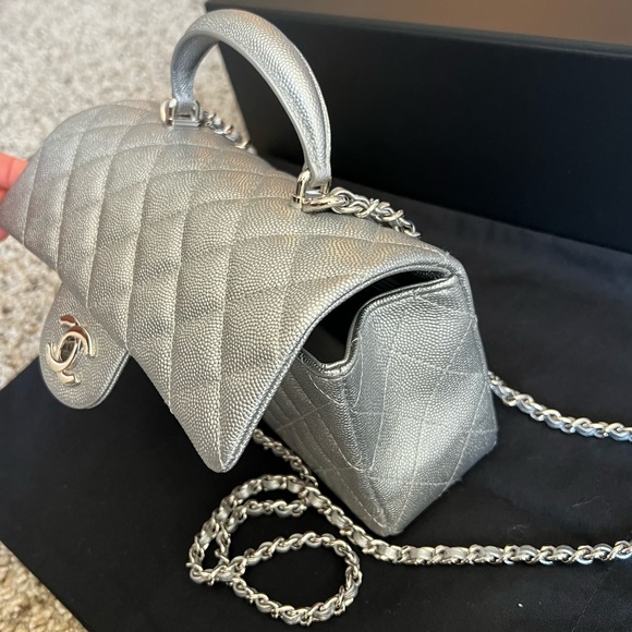 (Sold) Chanel top handle bag - Picture 12 of 15